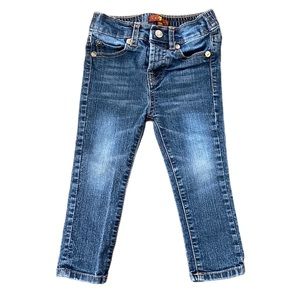 5/$15 7 For All Mankind Baby Skinny Jeans 12 Months